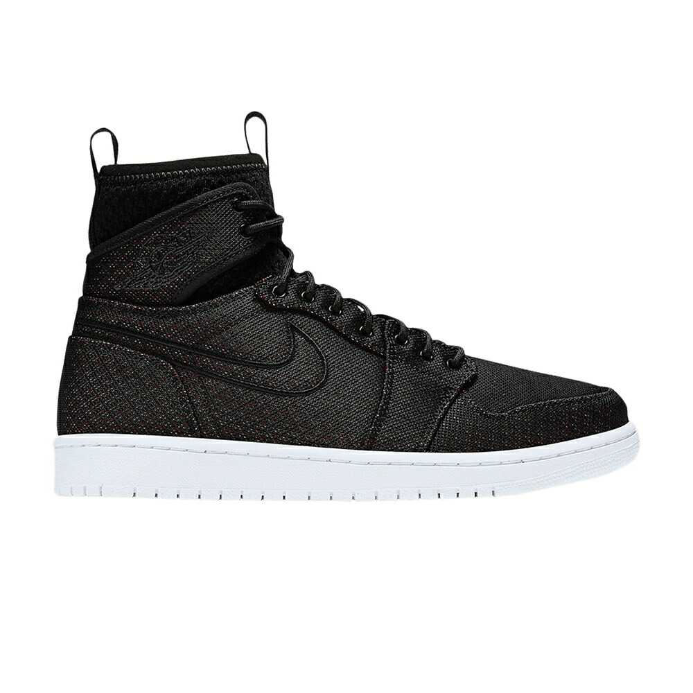ナイキ ハイ ウルトラ 黒色 ブラック 緑 グリーン 青色 ブルー エアジョーダン 'BLACK' スニーカー メンズ AIR JORDAN AIR JORDAN 1 HIGH ULTRA / BLACK GHOST GREEN BLUE LAGOON｜スニケス
