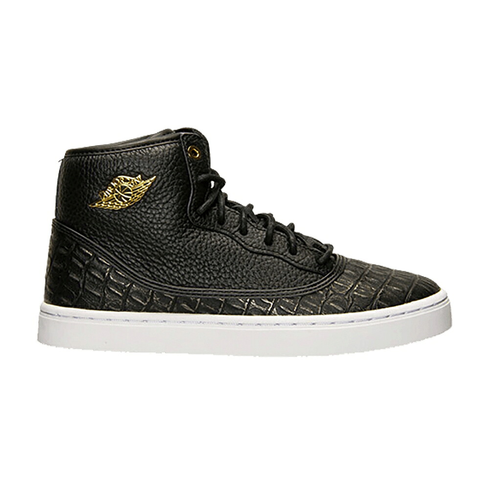 ナイキ 黒色 ブラック ゴールド 白色 ホワイト エアジョーダン 'BLACK GOLD' スニーカー メンズ AIR JORDAN AIR JORDAN JASMINE GG METALLIC / BLACK METALLIC GOLD WHITE