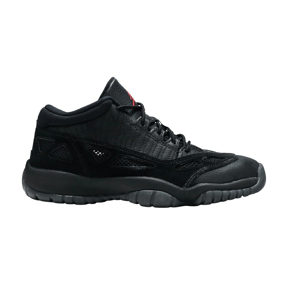 ナイキ 黒色 ブラック 赤 レッド エアジョーダン 'REFEREE' ジュニア キッズ AIR JORDAN AIR JORDAN 11 RETRO LOW IE GS / BLACK TRUE RED ベビー マタニティ スニーカー