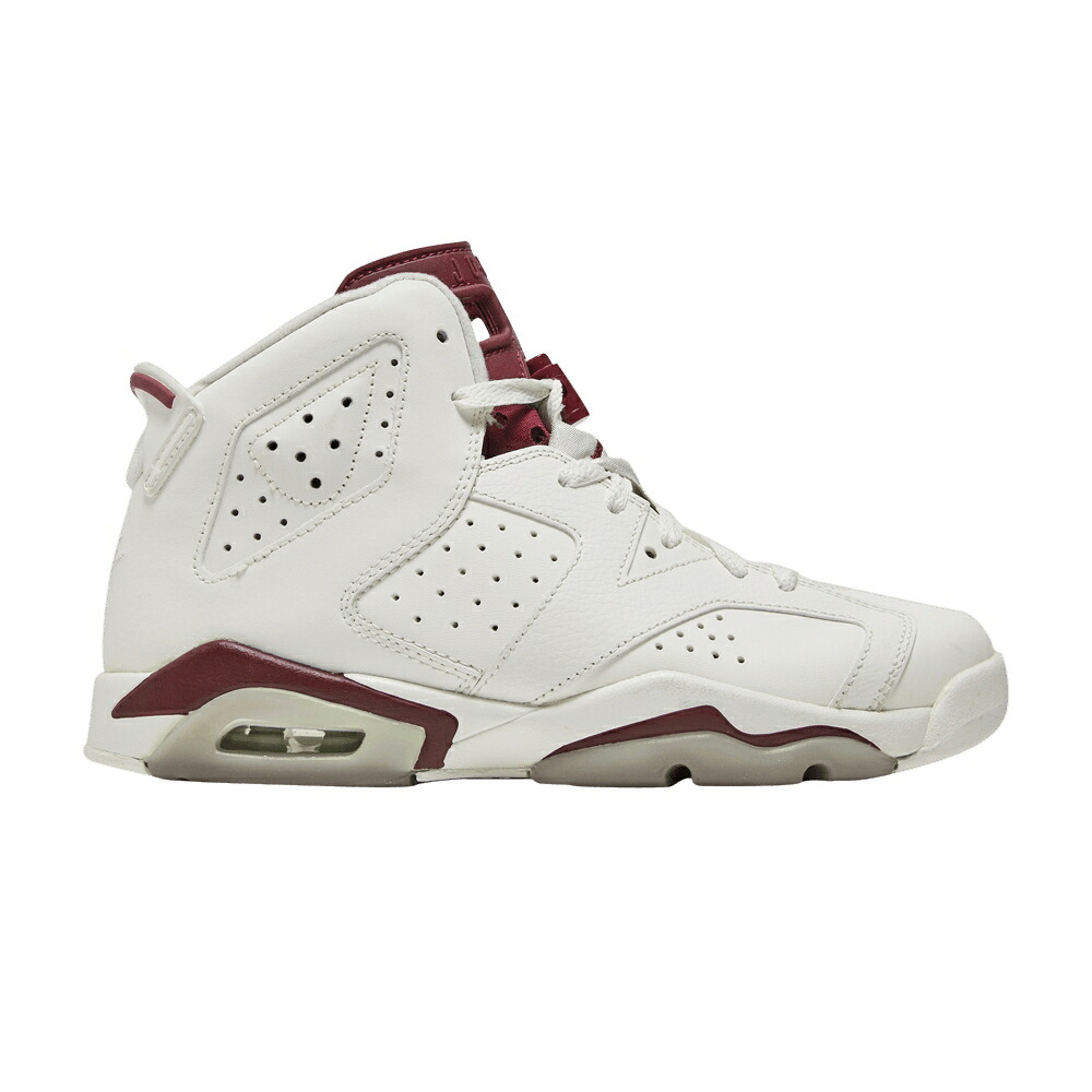 ナイキ 白色 ホワイト マルーン エアジョーダン 'MAROON' スニーカー メンズ AIR JORDAN AIR JORDAN 6 RETRO OG BG 2015 / OFF WHITE NEW MAROON｜スニケス
