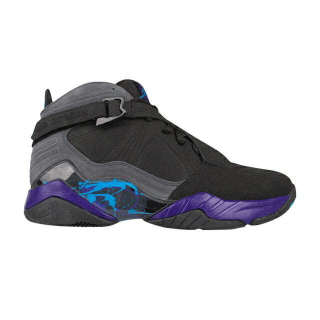 ナイキ 黒いこと 黒いこと 調和 コン吊りひも エアジョーダン 8.0 \u0027AQUA\u0027 スニーカー メンズ AIR JORDAN AIR JORDAN / BLACK DARK CONCORD ANTHRACITE