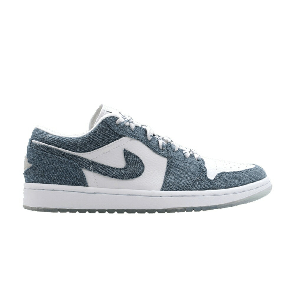 ナイキ 白色 ホワイト デニム エアジョーダン DENIM スニーカー レディース AIR JORDAN WMNS AIR JORDAN 1 RETRO LOW / WHITE DENIM