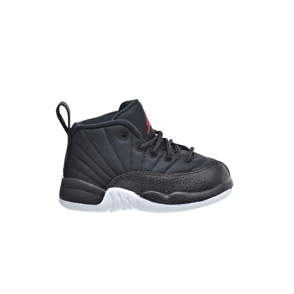 ナイキ 黒色 ブラック 白色 ホワイト 赤 レッド エアジョーダン 'BLACK RED' ベビー AIR JORDAN AIR JORDAN 12 RETRO TD GYM / BLACK WHITE GYM RED