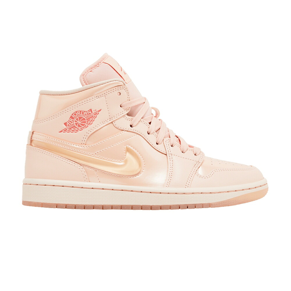 ナイキ ミッド エアジョーダン \u0027PATENT VALENTINE\u0027S DAY\u0027 スニーカー レディース AIR JORDAN WMNS AIR JORDAN 1 MID /