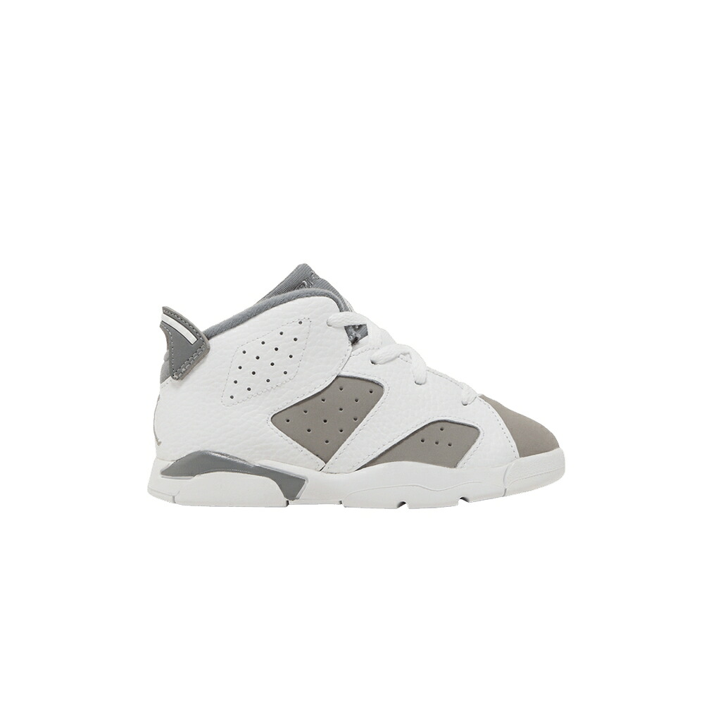 ナイキ 白色 ホワイト 灰色 グレー クール エアジョーダン 'COOL GREY' ベビー AIR JORDAN AIR JORDAN 6 RETRO TD / WHITE MEDIUM GREY COOL GREY 157,750円