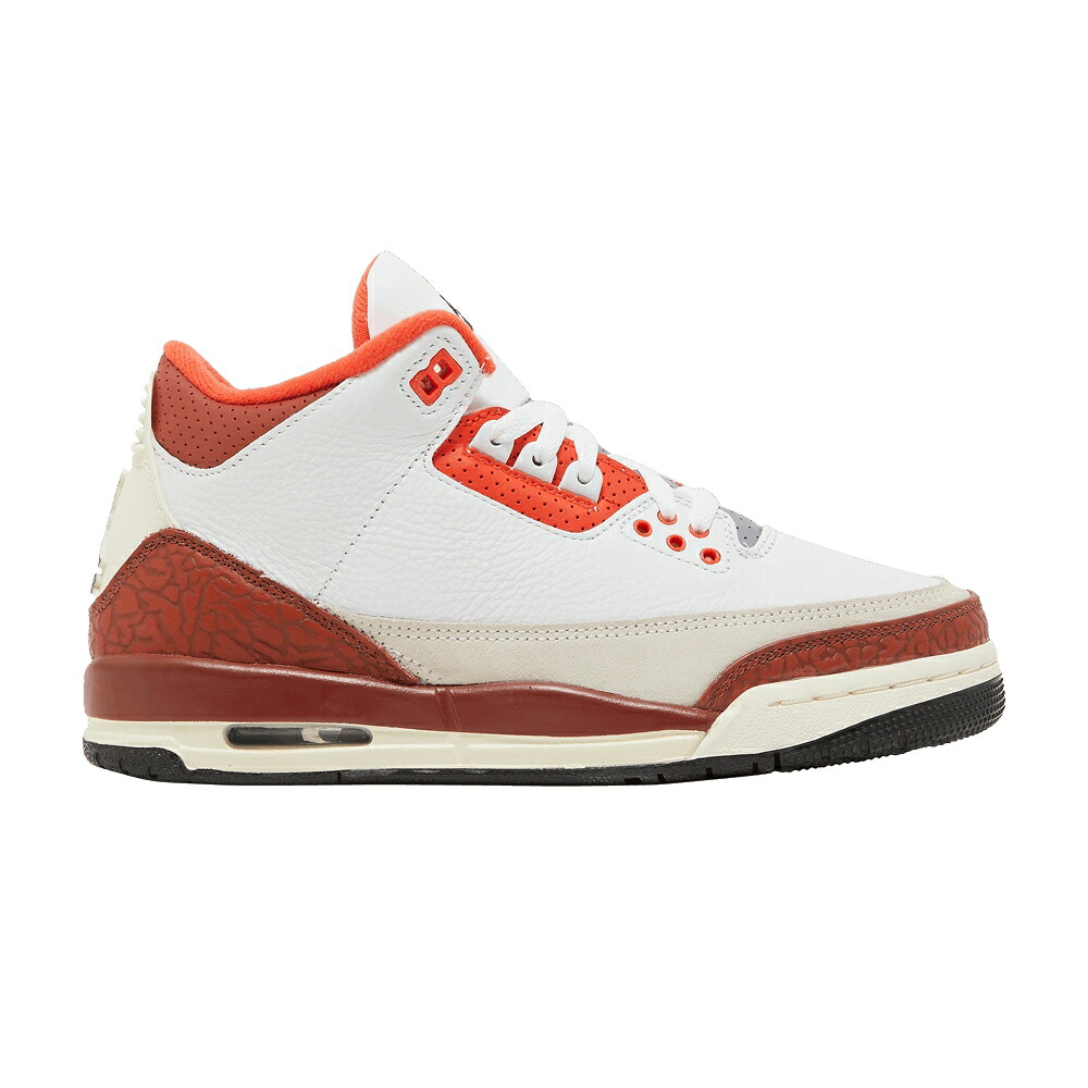 ナイキ 白色 ホワイト 黒色 ブラック チーム エアジョーダン 'MARS STONE' ジュニア キッズ AIR JORDAN AIR JORDAN 3 RETRO GS / WHITE BLACK MARS STONE TEAM ベビー マタニティ スニーカー｜スニケス