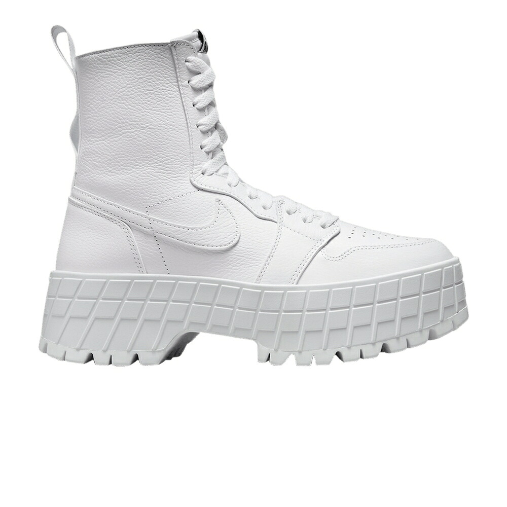 ナイキ ハイ ブルックリン 白色 ホワイト 黒色 ブラック エアジョーダン 'TRIPLE WHITE' スニーカー レディース AIR JORDAN WMNS AIR JORDAN 1 HIGH BROOKLYN / WHITE WHITE BLACK WHITE WHITE｜スニケス