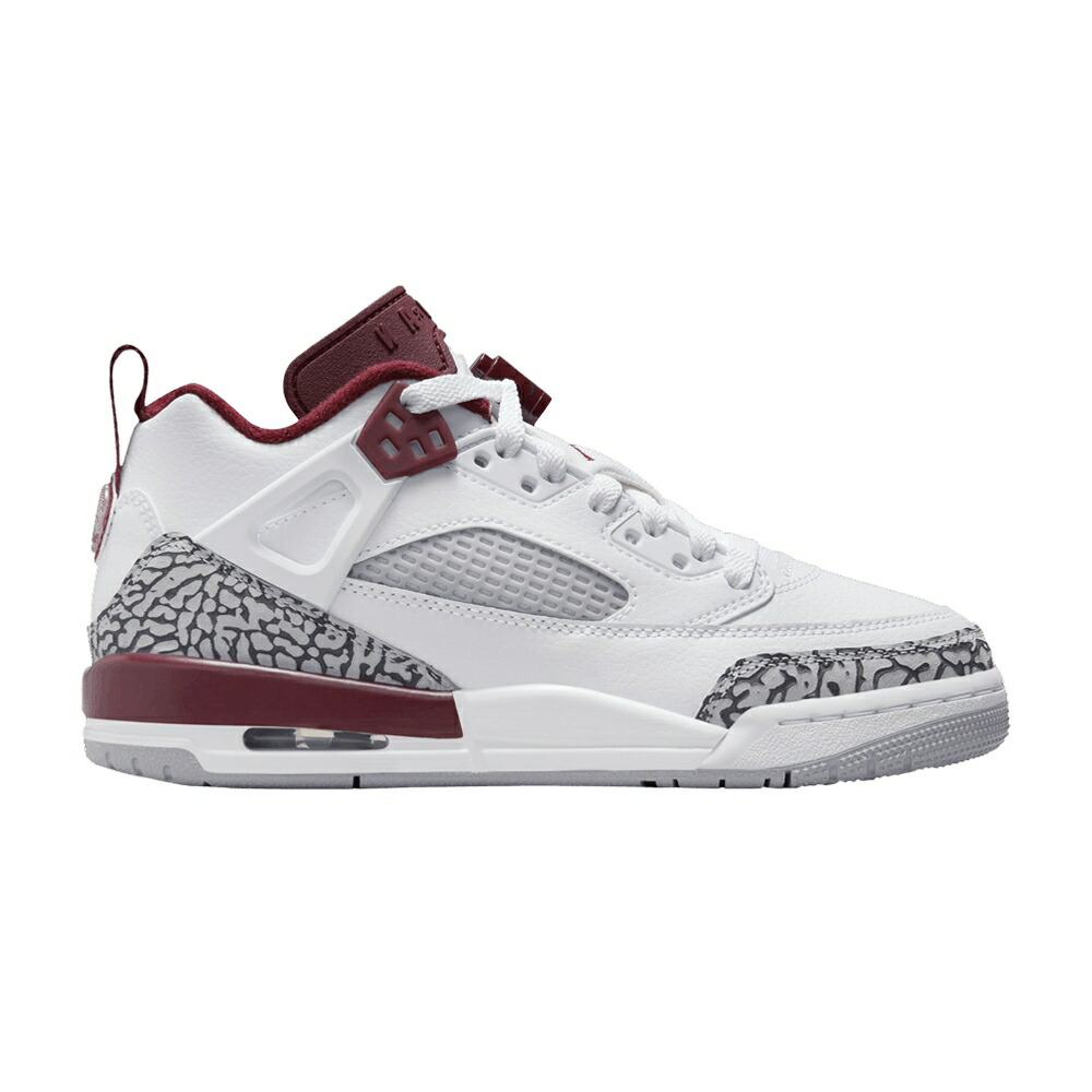 ナイキ 白色 ホワイト チーム 赤 レッド 灰色 グレー エアジョーダン 'TEAM RED' ジュニア キッズ AIR JORDAN AIR JORDAN SPIZIKE LOW GS / WHITE TEAM RED WOLF GREY ベビー マタニティ スニーカー