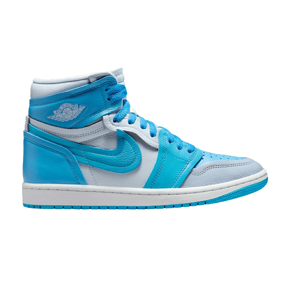 ナイキ 御機嫌 青み 青色 エアジョーダン \u0027UNC\u0027 スニーカー レディース AIR JORDAN WMNS AIR JORDAN 1 HIGH METHOD OF MAKE / BLUE TINT UNIVERSITY BLUE