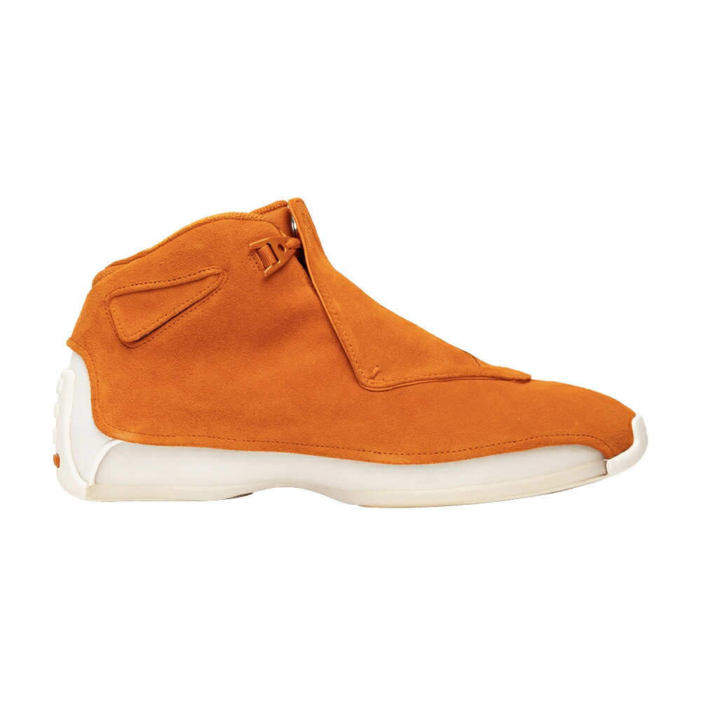 ナイキ 橙 オレンジ エアジョーダン ORANGE SUEDE スニーカー メンズ AIR JORDAN AIR JORDAN 18 RETRO / CAMPFIRE ORANGE CAMPFIRE ORANGE