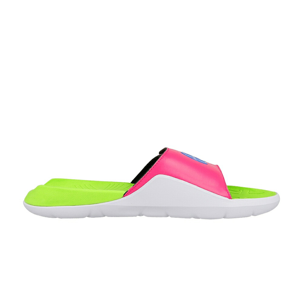 ナイキ ハイドロ サンダル ピンク ブラスト 青色 ブルー エアジョーダン スニーカー メンズ AIR JORDAN AIR JORDAN 7 HYDRO SLIDE QUAI 54 / PINK BLAST UNIVERSITY BLUE VOLT