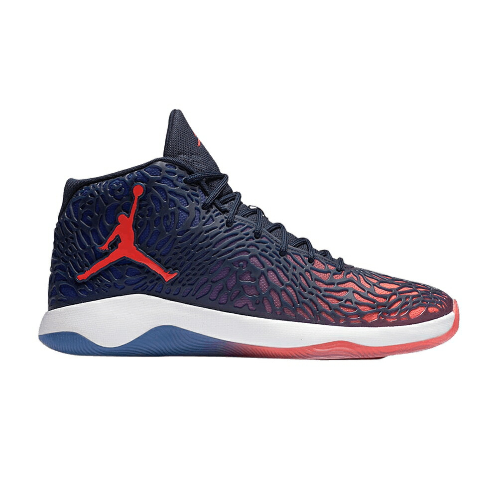 ナイキ ウルトラ ディープ エアジョーダン 'USA' スニーカー メンズ AIR JORDAN AIR JORDAN ULTRA FLY / OBSIDIAN INFRARED 23 DEEP ROYAL
