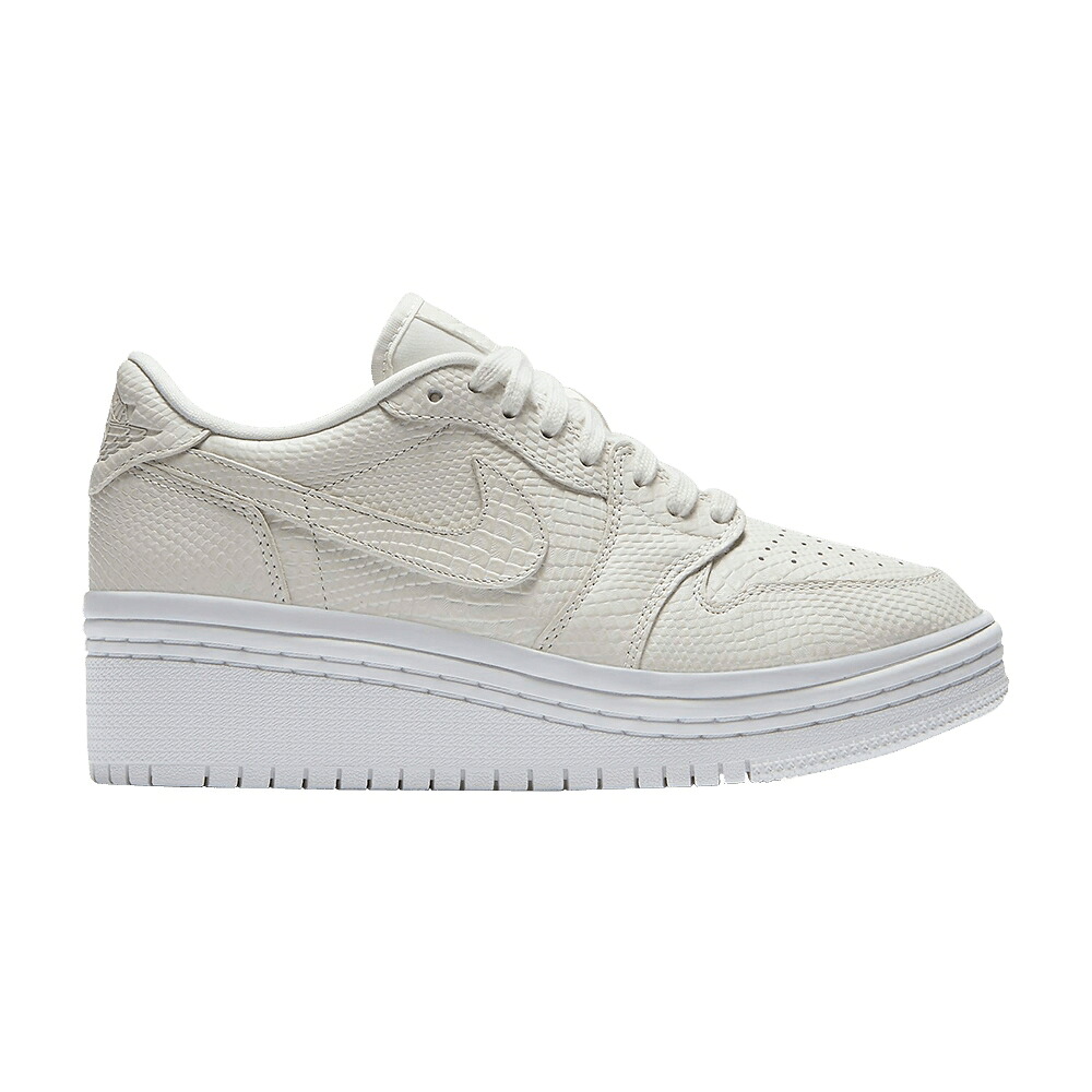 ナイキ 白いこと 白いこと エアジョーダン \u0027WHITE\u0027 スニーカー レディース AIR JORDAN WMNS AIR JORDAN 1 LIFTED / PHANTOM WHITE PHANTOM