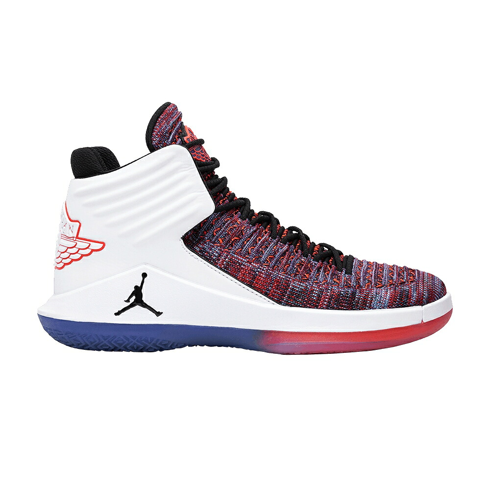 ナイキ 白色 ホワイト 黒色 ブラック コート 紫 パープル エアジョーダン 'FINALE' スニーカー メンズ AIR JORDAN AIR JORDAN 32 / WHITE BLACK COURT PURPLE｜スニケス