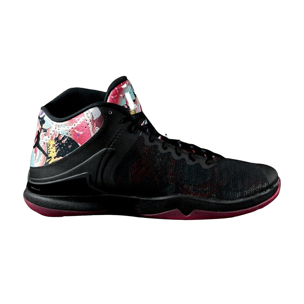 ナイキ 黒いこと 黒いこと 活動的 サクラ色 エアジョーダン SUPER.FLY スニーカー メンズ AIR JORDAN AIR JORDAN 4 PO CNY / BLACK BLACK DYNAMIC PINK
