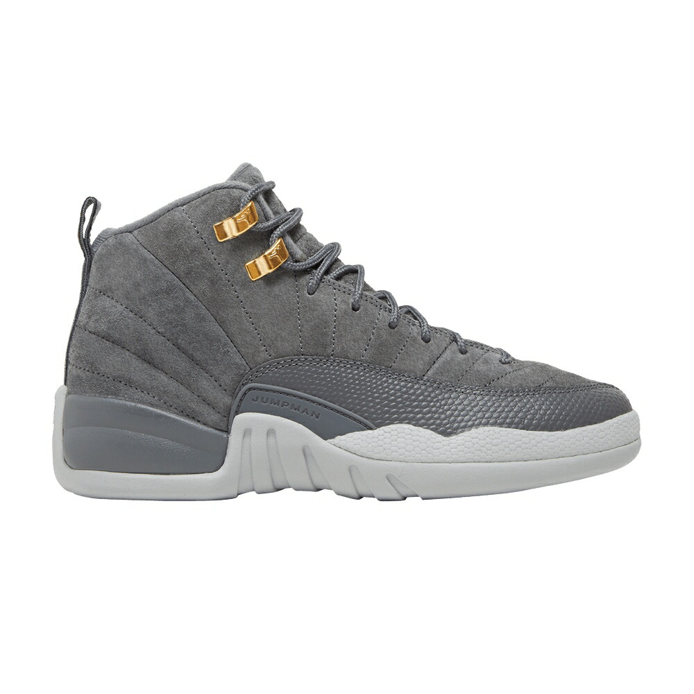 ナイキ 薄墨色 薄墨色 エアジョーダン \u0027DARK GREY\u0027 お坊っちゃん キッズ AIR JORDAN AIR JORDAN 12 RETRO GS / DARK GREY WOLF GREY もの言う花 マタニティ スニーカー