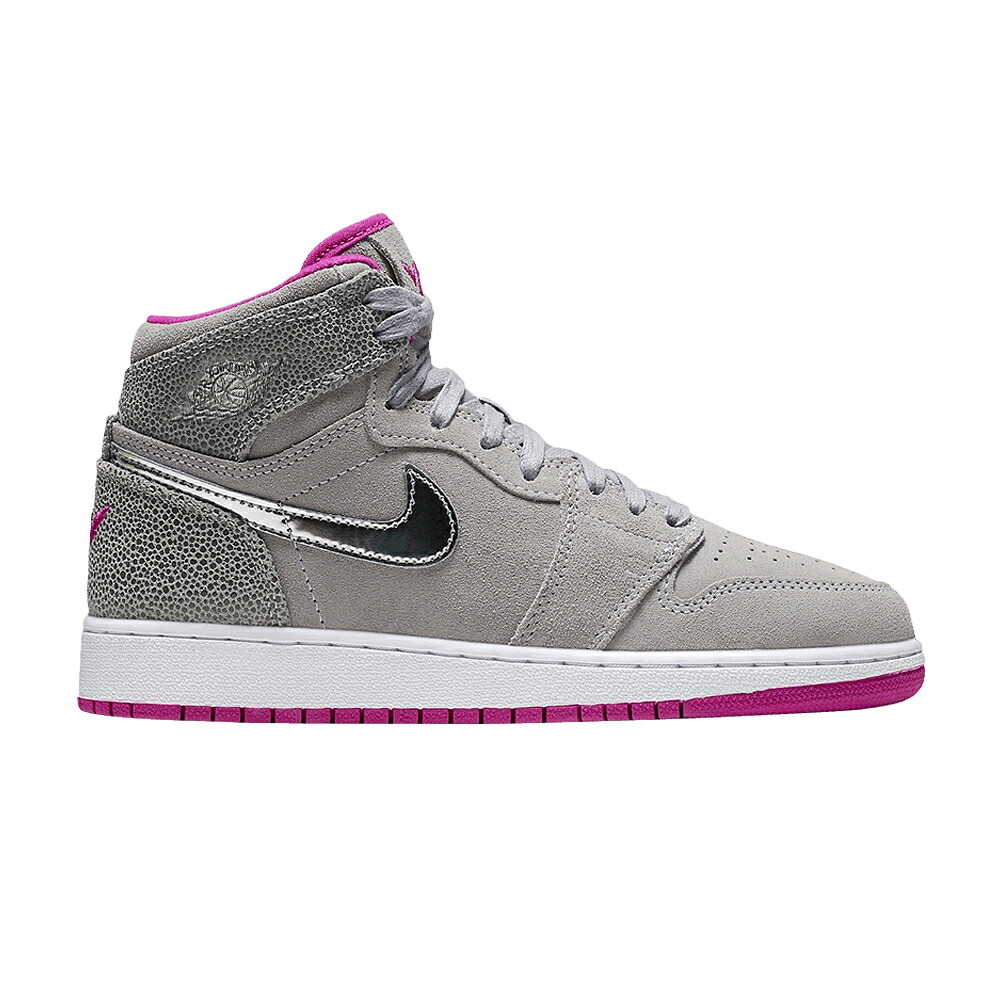 ナイキ 灰色 グレー 銀色 シルバー エアジョーダン 'MAYA MOORE' スニーカー メンズ AIR JORDAN AIR JORDAN 1 RETRO GG / WOLF GREY METALLIC SILVER｜スニケス
