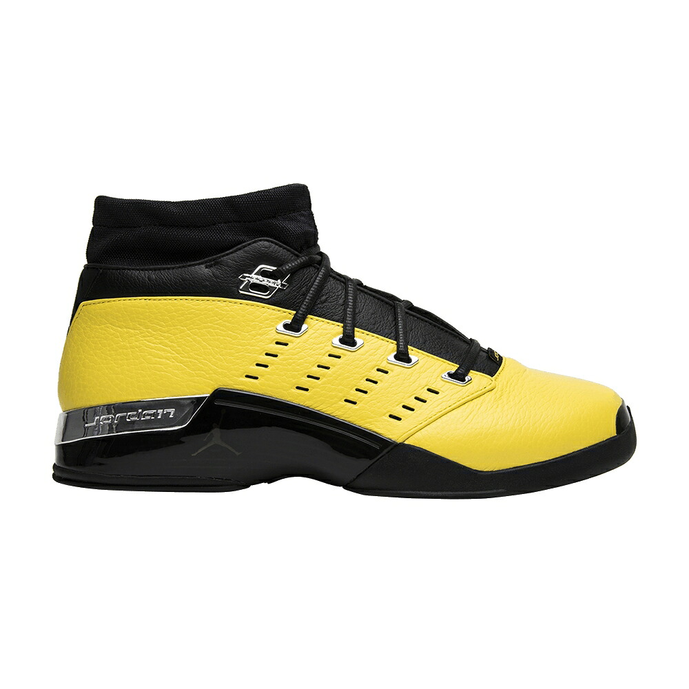 ナイキ 黒色 ブラック 銀色 シルバー ライトニング エアジョーダン 'REVERSE LIGHTNING' スニーカー メンズ AIR JORDAN SOLEFLY X AIR JORDAN 17 RETRO LOW / BLACK METALLIC SILVER LIGHTNING｜スニケス