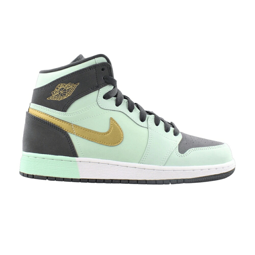 ナイキ ハイ 白色 ホワイト エアジョーダン 'MINT FOAM' ジュニア キッズ AIR JORDAN AIR JORDAN 1 RETRO HIGH GS / MINT FOAM ANTHRACITE WHITE ベビー マタニティ スニーカー｜スニケス
