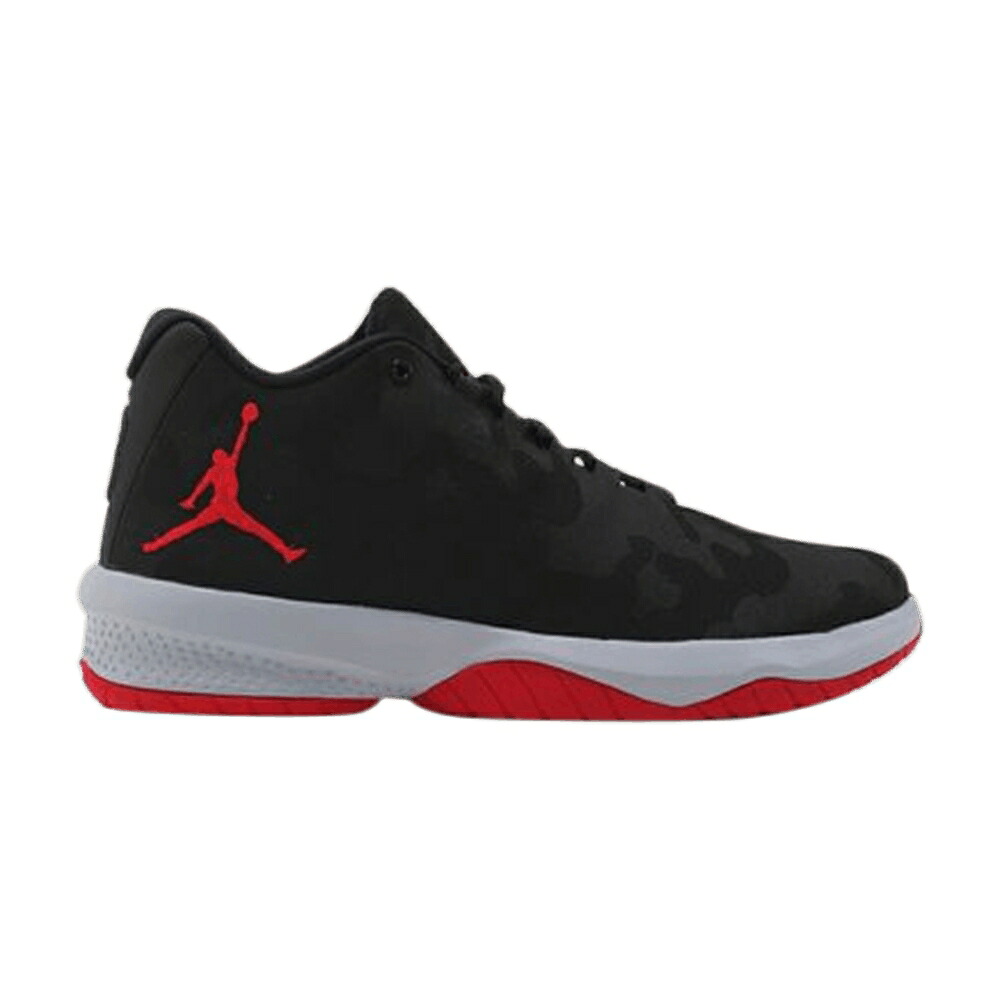 ナイキ 黒色 ブラック 灰色 グレー 赤 レッド エアジョーダン B.FLY 'BRED' スニーカー メンズ AIR JORDAN AIR JORDAN / BLACK WOLF GREY UNIVERSITY RED|スニケス