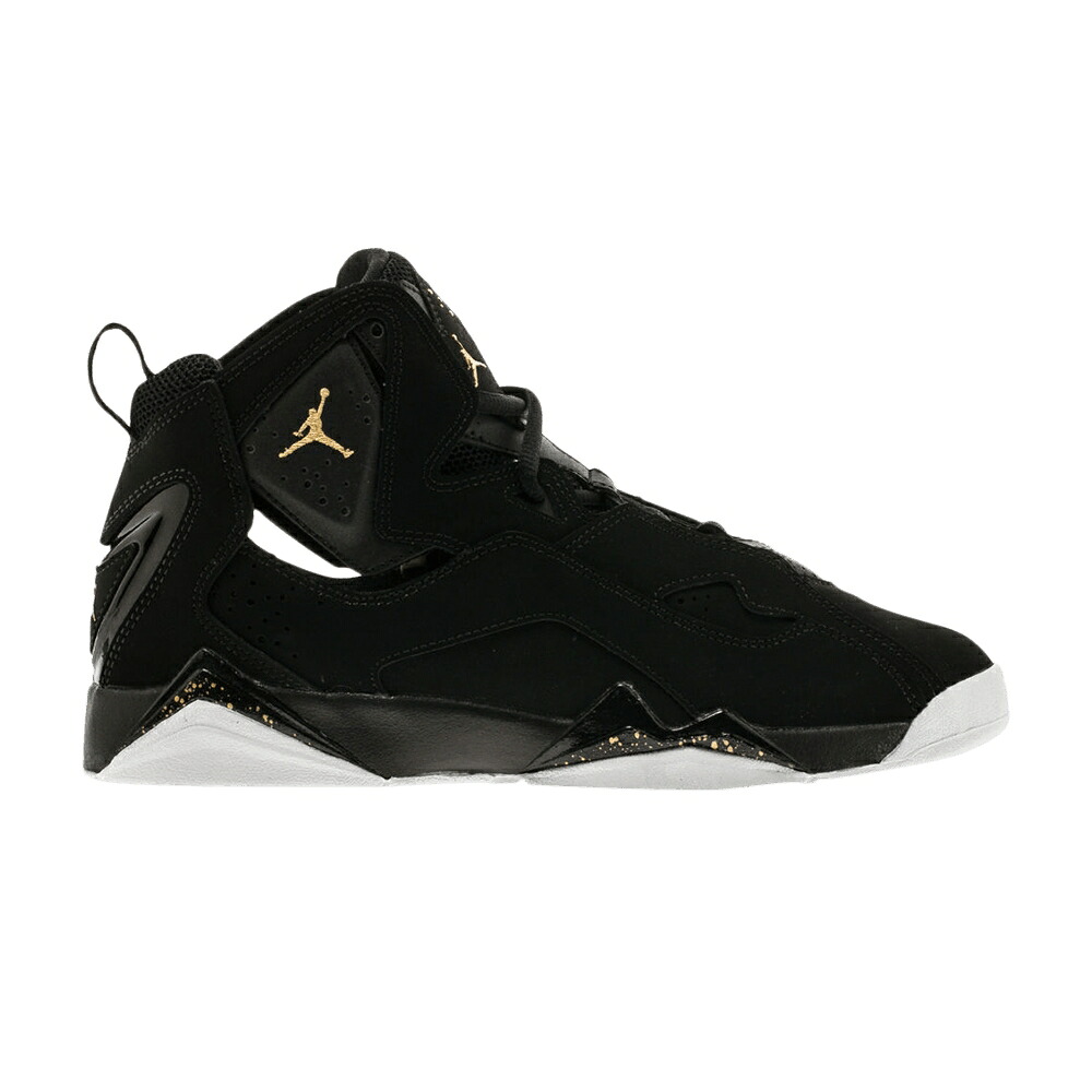 ナイキ 飛行 黒いこと 黒いこと ゴールド エアジョーダン トゥルーフライト スニーカー メンズ AIR JORDAN AIR JORDAN TRUE FLIGHT BG / BLACK METALLIC GOLD BLACK