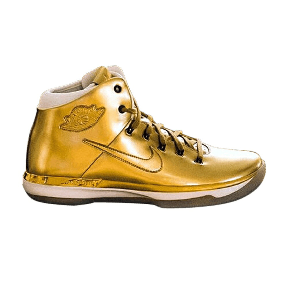 ナイキ ゴールド エアジョーダン 'ALL GOLD' スニーカー メンズ AIR JORDAN AIR JORDAN 31 STAR - / GOLD