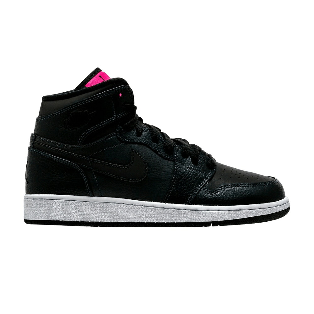 ナイキ 御機嫌 黒いこと 黒いこと サクラ色 エアジョーダン \u0027BLACK PINK\u0027 お坊っちゃん キッズ AIR JORDAN AIR JORDAN 1 RETRO HIGH GS / ANTHRACITE BLACK HYPER PINK もの言う花 マタニティ スニーカー