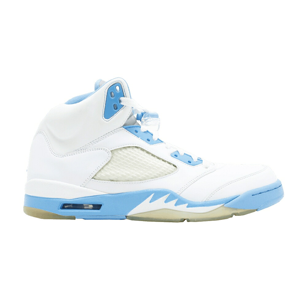 ナイキ 白色 ホワイト 青色 ブルー エアジョーダン 'COUNTDOWN MOTORSPORTS' スニーカー メンズ AIR JORDAN AIR JORDAN 5 RETRO PACK SAMPLE / WHITE UNIVERSITY BLUE|スニケス