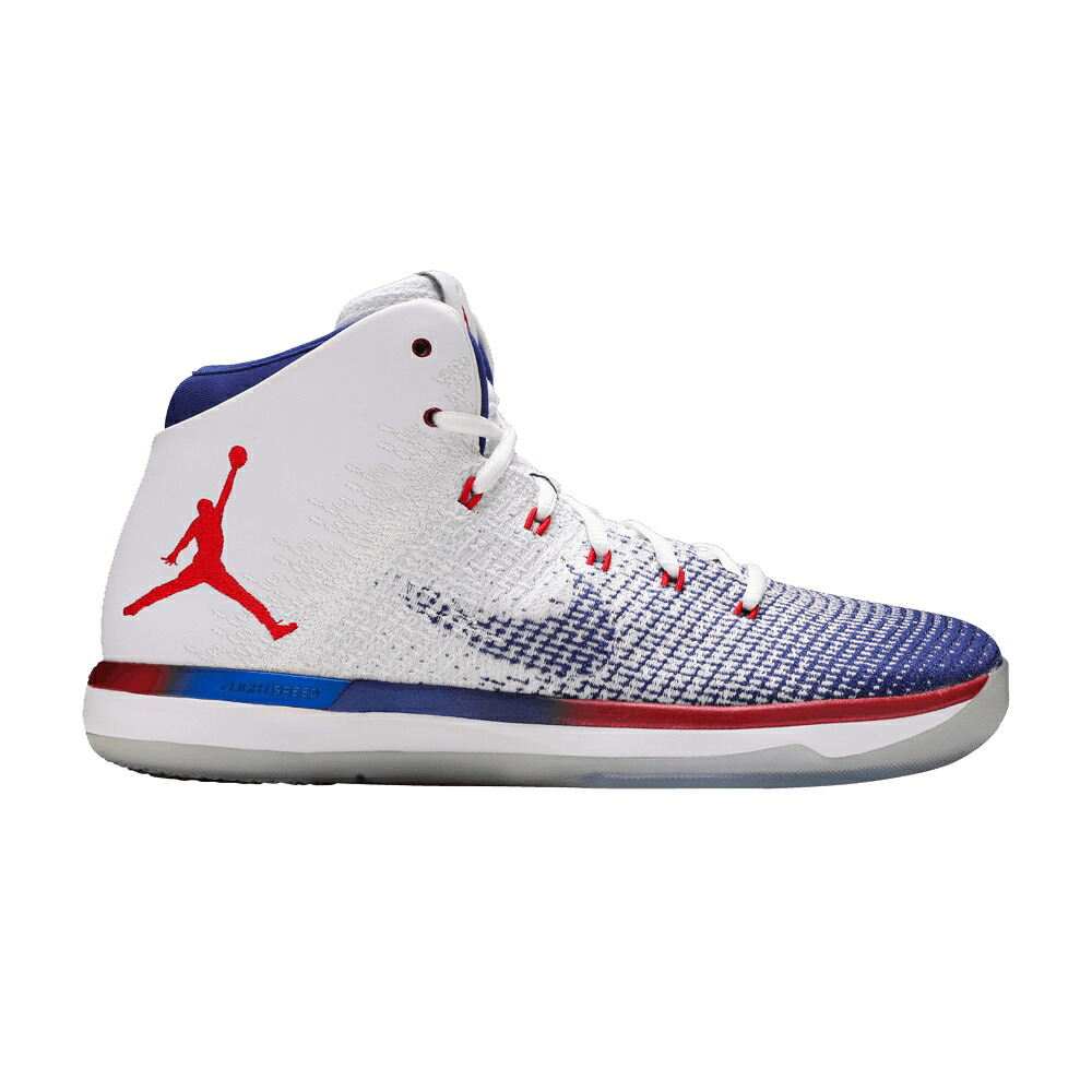 ナイキ 白色 ホワイト 赤 レッド ディープ エアジョーダン 'OLYMPIC' スニーカー メンズ AIR JORDAN AIR JORDAN 31 / WHITE UNIVERSITY RED DEEP ROYAL