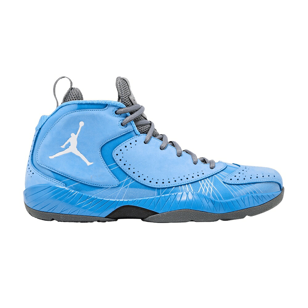 ナイキ デラックス 青色 ブルー 白色 ホワイト 銀色 スチール エアジョーダン 'UNC' スニーカー メンズ AIR JORDAN AIR JORDAN 2012 DELUXE / UNIVERSITY BLUE WHITE DARK STEEL|スニケス