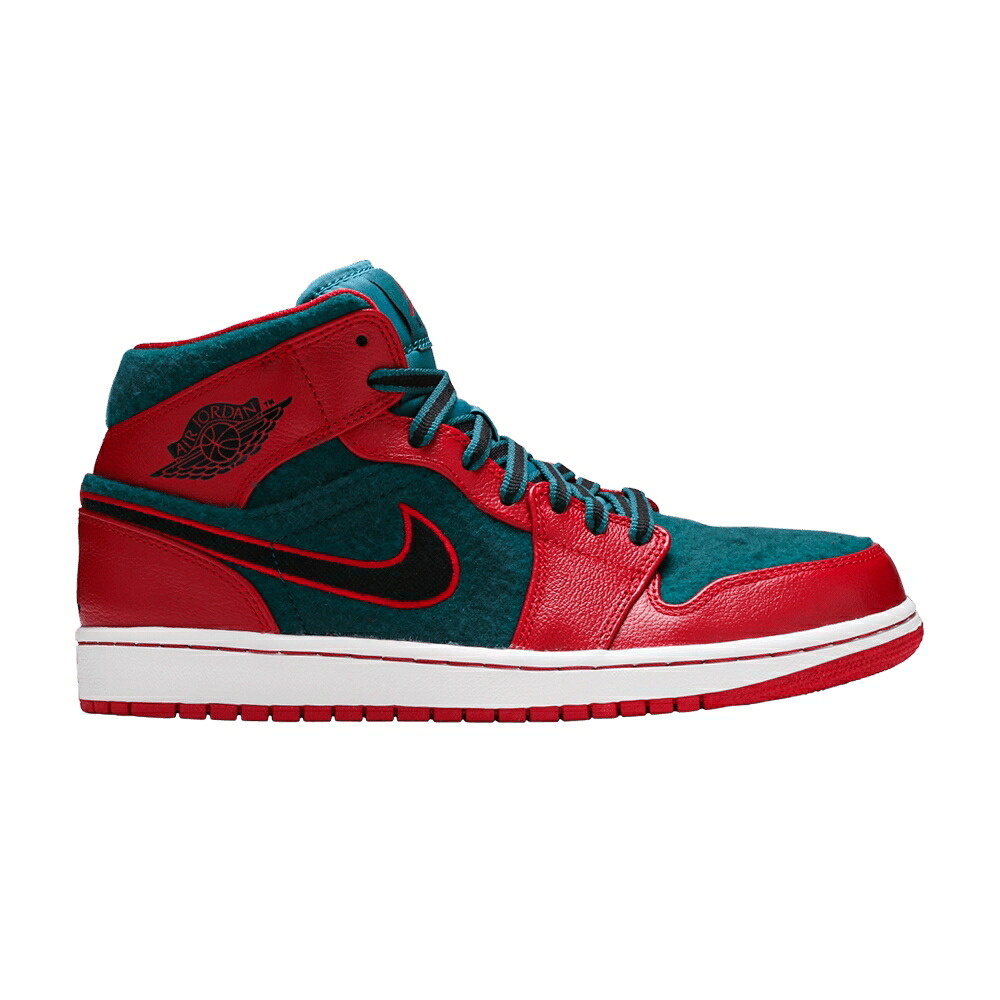ナイキ ミッド 赤 赤いこと 黒いこと 黒いこと エアジョーダン \u0027GYM SEA\u0027 スニーカー メンズ AIR JORDAN AIR JORDAN 1 MID RED DARK / GYM RED BLACK DARK SEA