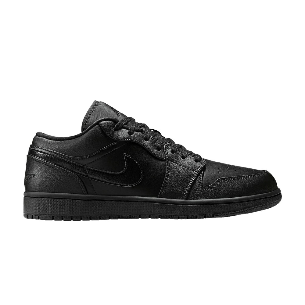 ナイキ 黒いこと 黒いこと エアジョーダン \u0027TRIPLE BLACK\u0027 スニーカー メンズ AIR JORDAN AIR JORDAN 1 LOW / BLACK BLACK BLACK