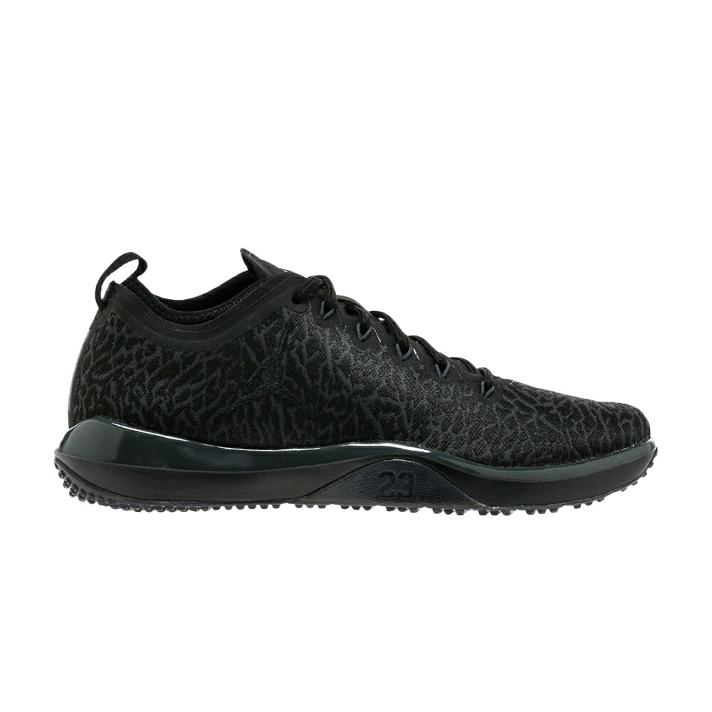 ナイキ 調教師 黒いこと 黒いこと エアジョーダン \u0027BLACK ANTHRACITE\u0027 スニーカー メンズ AIR JORDAN AIR JORDAN AJKO TRAINER LOW / BLACK BLACK ANTHRACITE