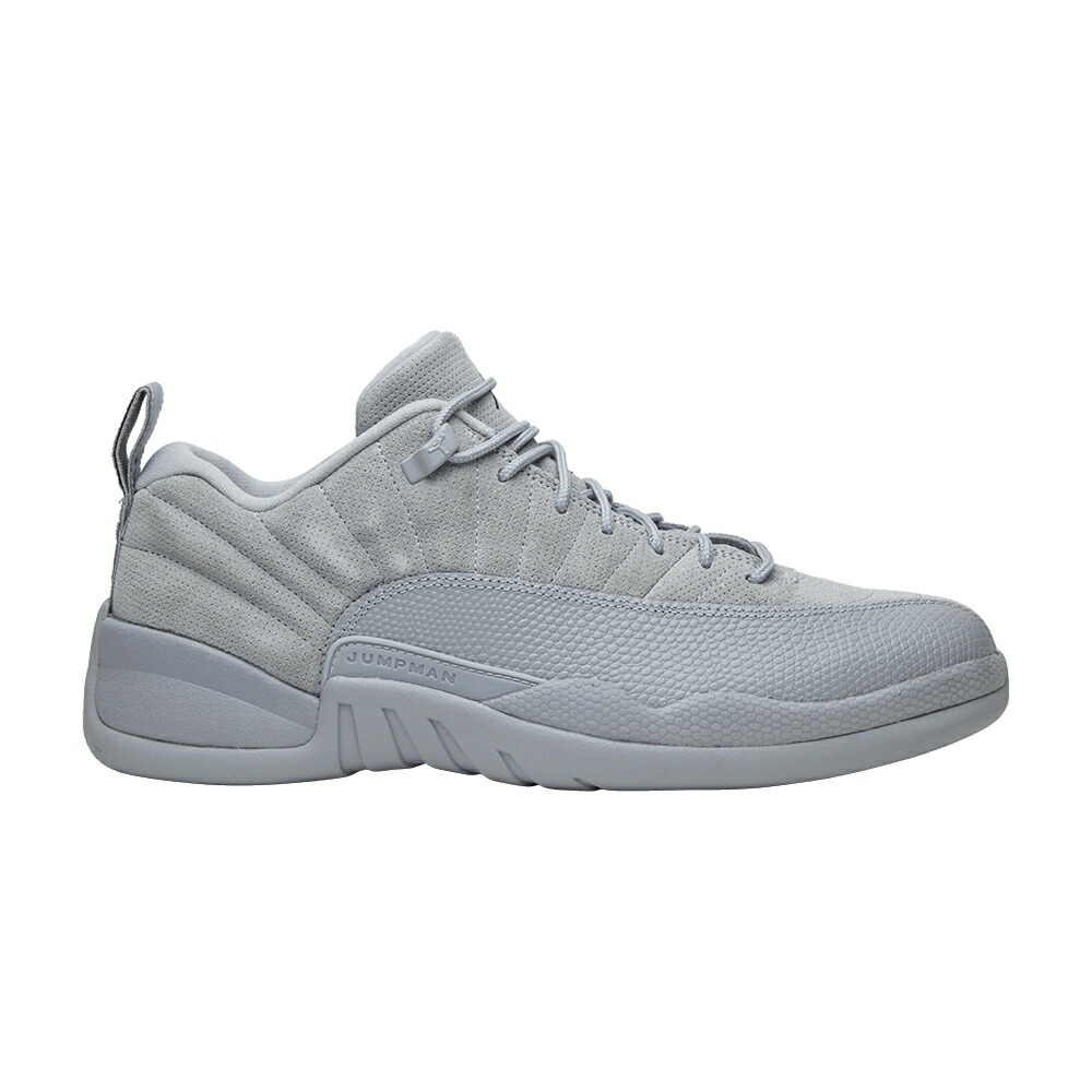 ナイキ 薄墨色 薄墨色 紺色 米国海軍 エアジョーダン \u0027WOLF GREY\u0027 スニーカー メンズ AIR JORDAN AIR JORDAN 12 LOW RETRO / WOLF GREY ARMORY NAVY
