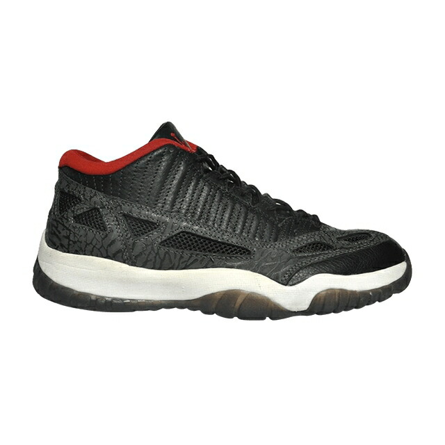 ナイキ チャコール 黒色 ブラック 赤 レッド エアジョーダン 'BLACK RED' スニーカー メンズ AIR JORDAN AIR JORDAN 11 RETRO LOW IE CHARCOAL 2003 / BLACK VARSITY RED DARK CHARCOAL 55,880円