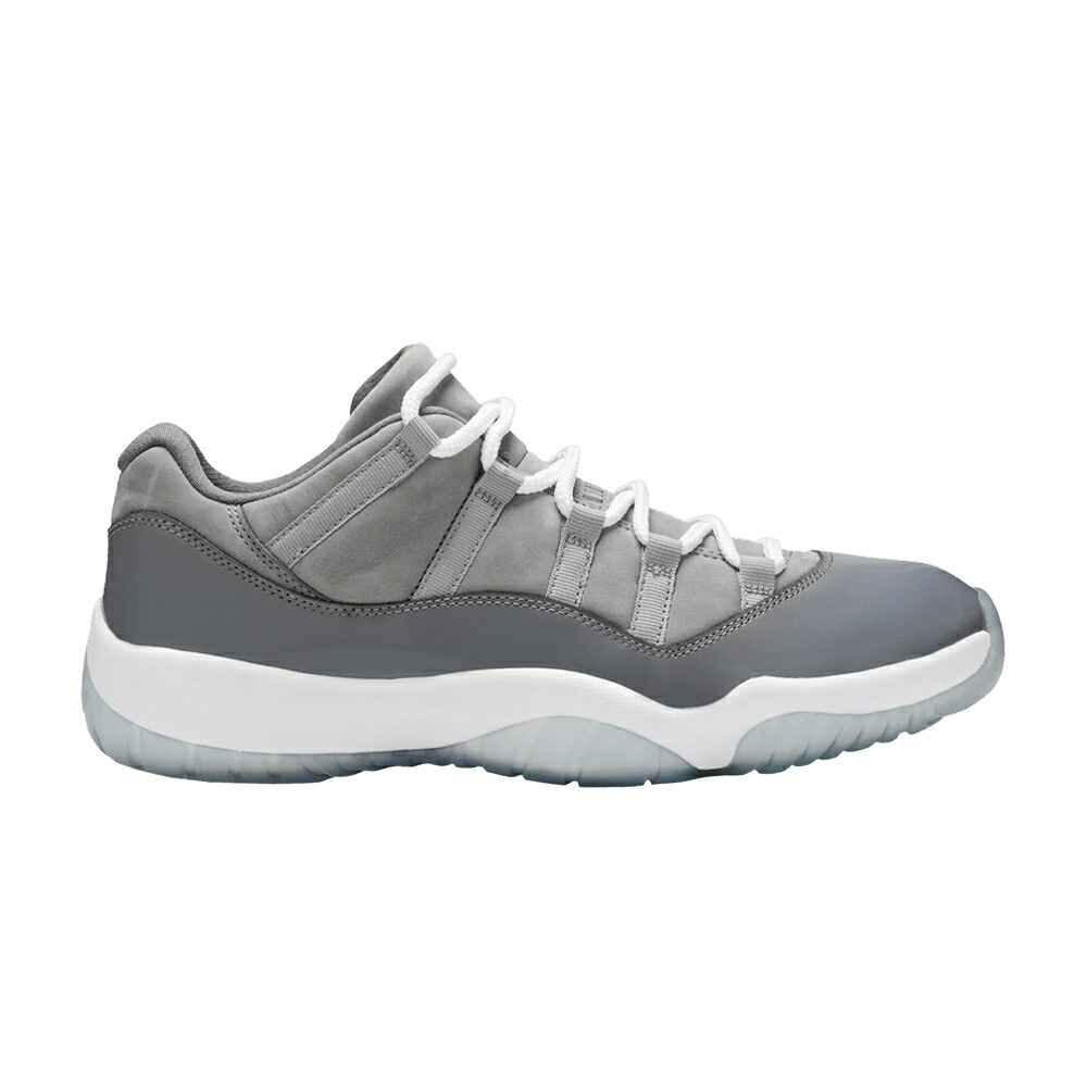 ナイキ 薄墨色 薄墨色 白いこと 白いこと エアジョーダン \u0027COOL GREY\u0027 スニーカー メンズ AIR JORDAN AIR JORDAN 11 RETRO LOW / MEDIUM GREY GUNSMOKE WHITE