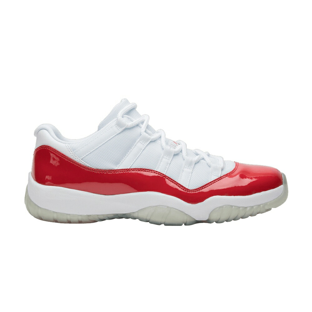 ナイキ 白色 ホワイト 赤 レッド エアジョーダン 'CHERRY' スニーカー メンズ AIR JORDAN AIR JORDAN 11 RETRO LOW 2016 / WHITE VARSITY RED