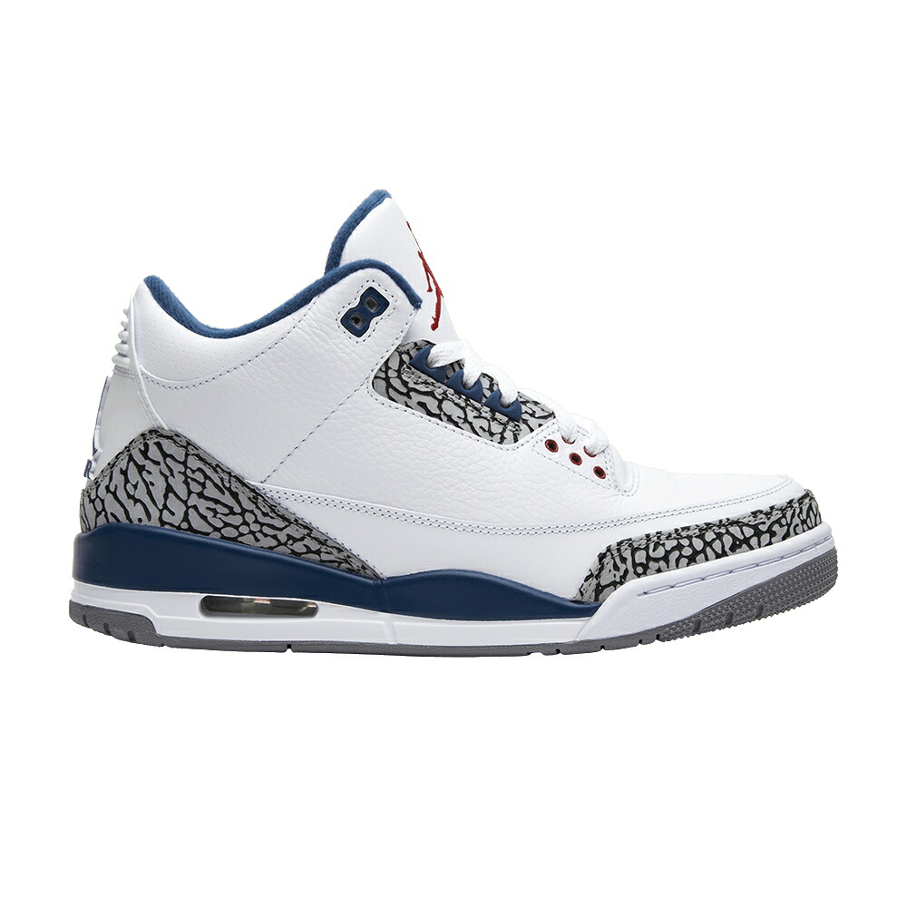 ナイキ 白いこと 白いこと 青み 青色 エアジョーダン \u0027TRUE BLUE\u0027 スニーカー メンズ AIR JORDAN AIR JORDAN 3 RETRO 2011 / WHITE TRUE BLUE