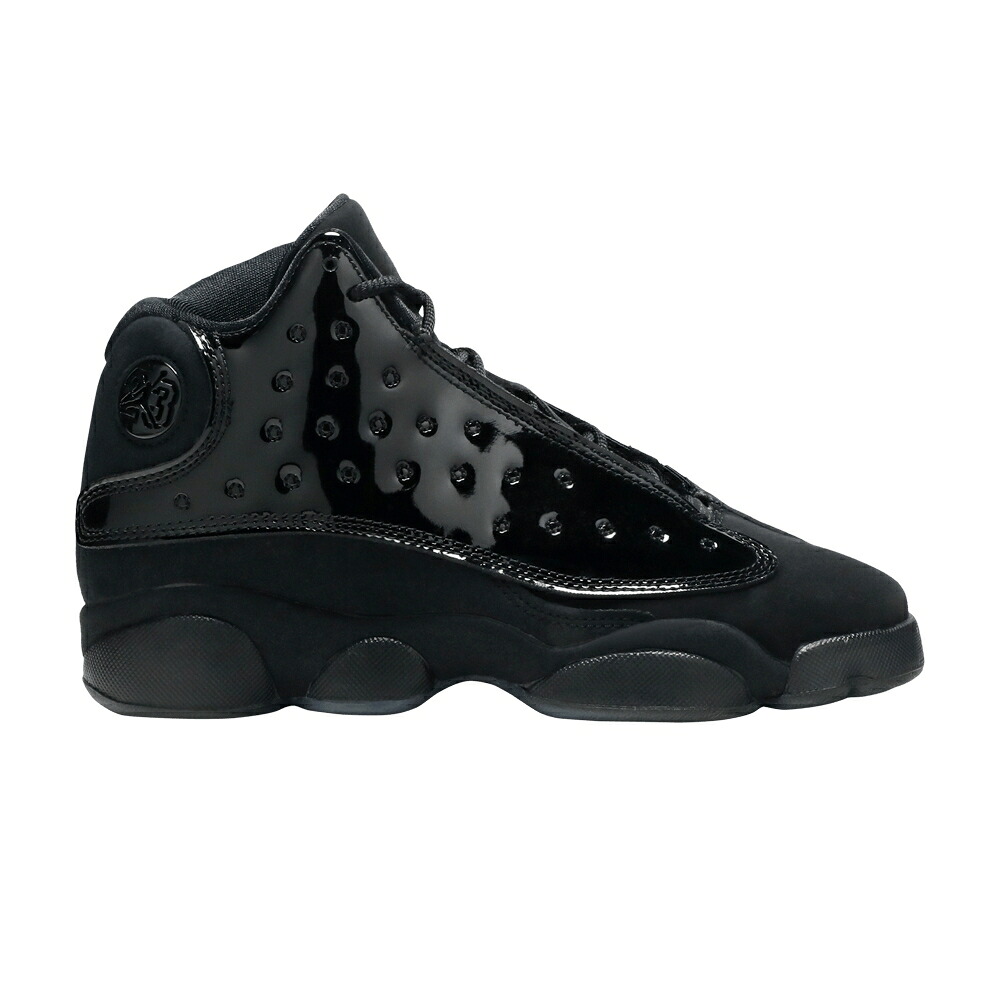 ナイキ サー青少年 黒いこと 黒いこと エアジョーダン \u0027CAP GOWN\u0027 お坊っちゃん キッズ AIR JORDAN AIR JORDAN 13 RETRO GS AND / BLACK BLACK BLACK もの言う花 マタニティ スニーカー
