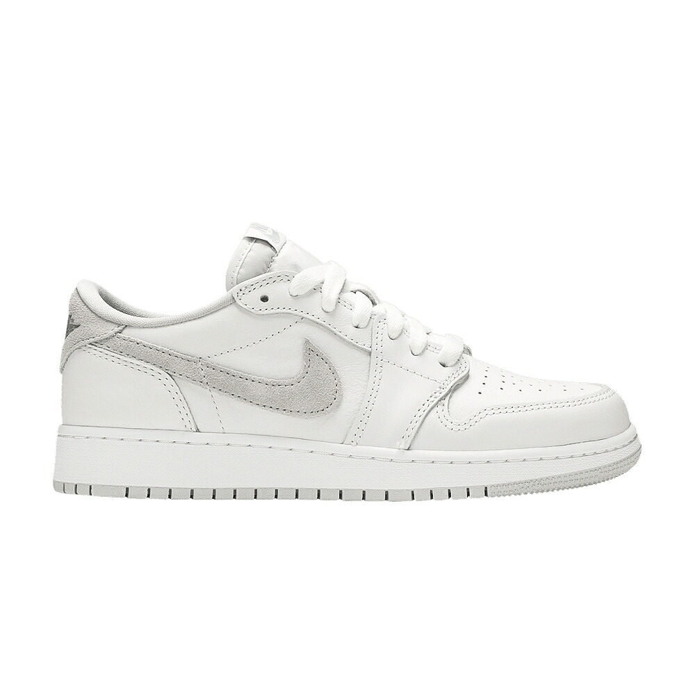 ナイキ 白色 ホワイト 灰色 グレー エアジョーダン 'NEUTRAL GREY' ジュニア キッズ AIR JORDAN AIR JORDAN 1 RETRO LOW OG GS 2021 / WHITE NEUTRAL GREY PARTICLE GREY ベビー マタニティ スニーカー