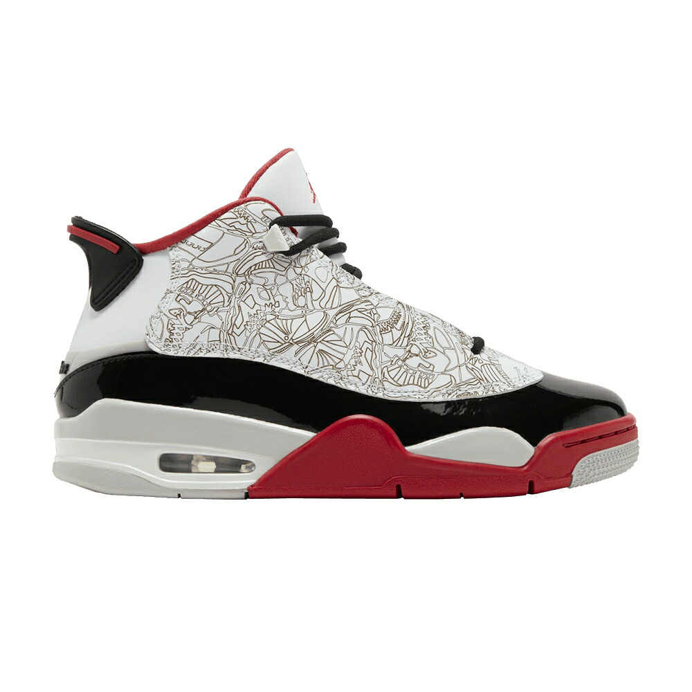 ナイキ ゼロ 白色 ホワイト 黒色 ブラック 灰色 グレー エアジョーダン ダブゼロ 'VARSITY RED' ジュニア キッズ AIR JORDAN AIR JORDAN DUB ZERO GS 2022 / WHITE BLACK NEUTRAL GREY TRUE ベビー マタニティ ス