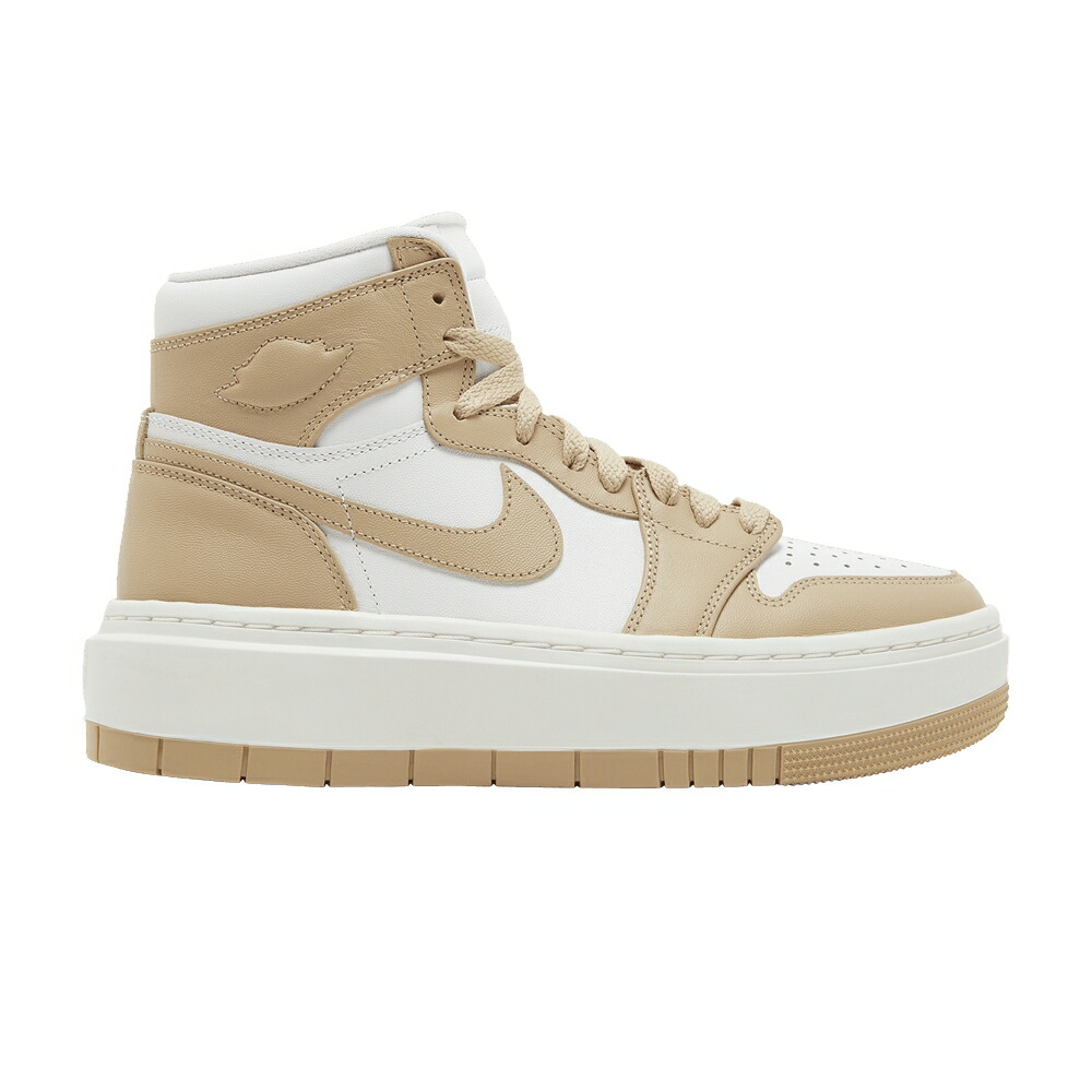 ナイキ ハイ 白色 ホワイト エアジョーダン 'DESERT' スニーカー レディース AIR JORDAN WMNS AIR JORDAN 1 ELEVATE HIGH / WHITE SAIL DESERT