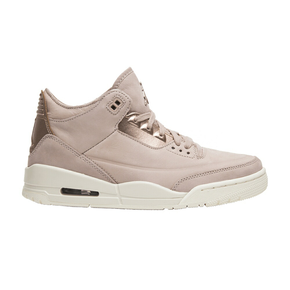 ナイキ ベージュ 赤 レッド エアジョーダン PARTICLE BEIGE スニーカー レディース AIR JORDAN WMNS AIR JORDAN 3 SE / PARTICLE BEIGE METALLIC RED