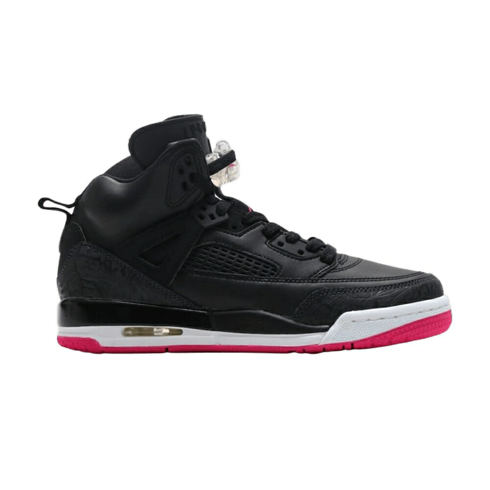 ナイキ 黒色 ブラック ピンク エアジョーダン 'DEADLY PINK' ジュニア キッズ AIR JORDAN AIR JORDAN SPIZIKE GS / BLACK DEALY PINK ANTHRACITE ベビー マタニティ スニーカー