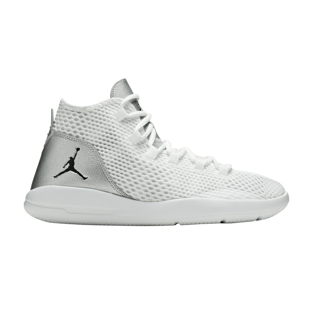 ナイキ 白色 ホワイト 黒色 ブラック 銀色 シルバー エアジョーダン METALLIC SILVER スニーカー メンズ AIR JORDAN AIR JORDAN REVEAL / WHITE BLACK METALLIC SILVER