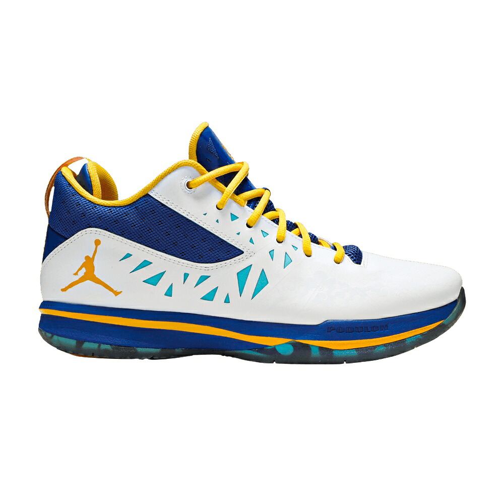 ナイキ 白いこと 白いこと ゴールド スウィミングプール エアジョーダン CP3.V \u0027YOTD\u0027 スニーカー メンズ AIR JORDAN AIR JORDAN / WHITE UNIVERSITY GOLD TIDE POOL