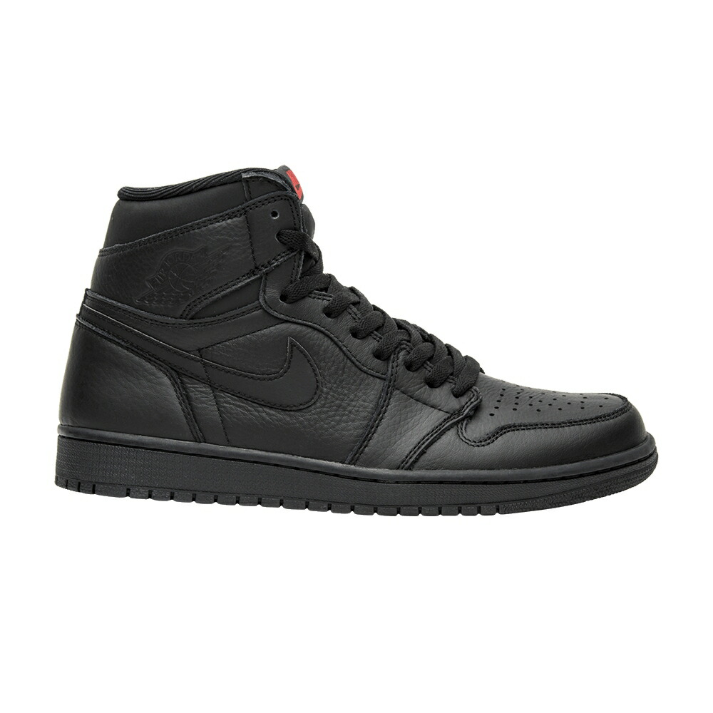 ナイキ ハイ 黒色 ブラック 赤 レッド エアジョーダン TRIPLE BLACK スニーカー メンズ AIR JORDAN AIR JORDAN 1 RETRO HIGH OG / BLACK UNIVERSITY RED