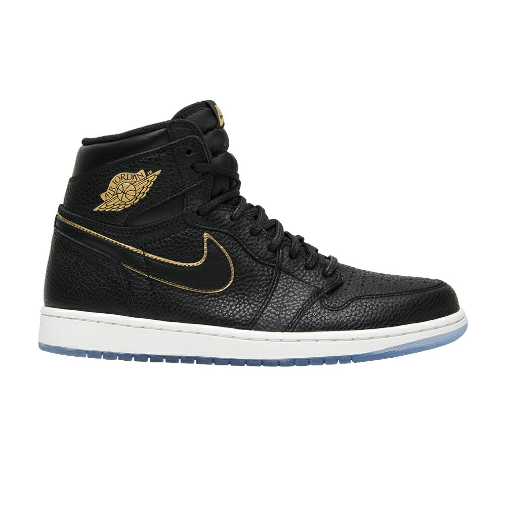 ナイキ ハイ 黒色 ブラック 白色 ホワイト ゴールド エアジョーダン CITY FLIGHT スニーカー メンズ AIR JORDAN AIR JORDAN 1 RETRO HIGH OG OF / BLACK SUMMIT WHITE METALLIC GOLD