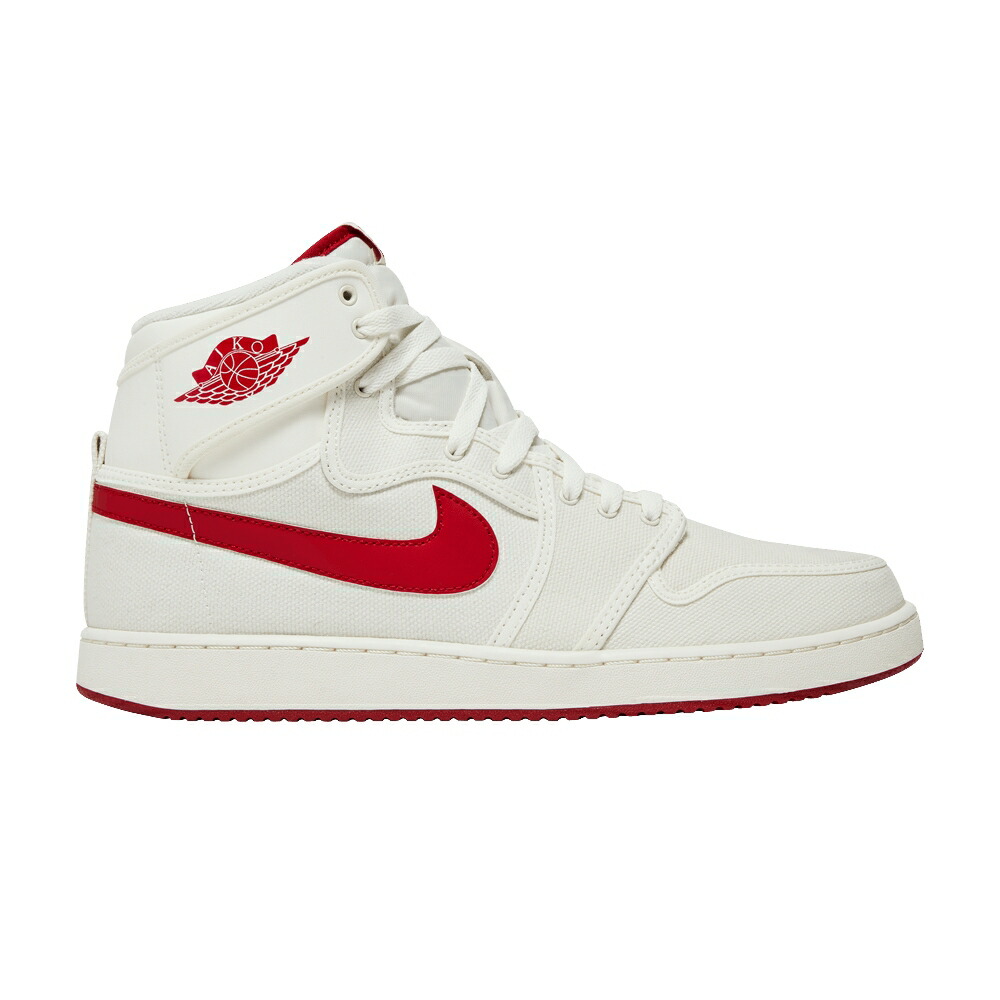 ナイキ ハイ 赤 レッド エアジョーダン 'TIMELESS CANVAS' スニーカー メンズ AIR JORDAN AIR JORDAN AJKO HIGH OG / SAIL VARSITY RED