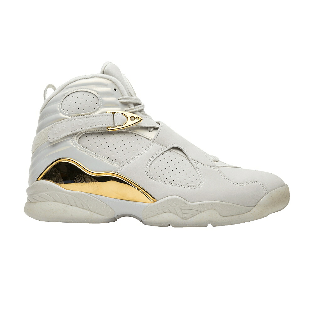 ナイキ ゴールド エアジョーダン C&C 'TROPHY' スニーカー メンズ AIR JORDAN AIR JORDAN 8 RETRO / LIGHT BONE METALLIC GOLD｜スニケス